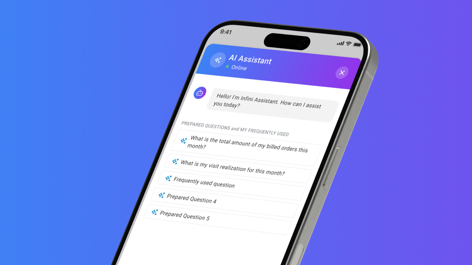 AI Assistant chatbot