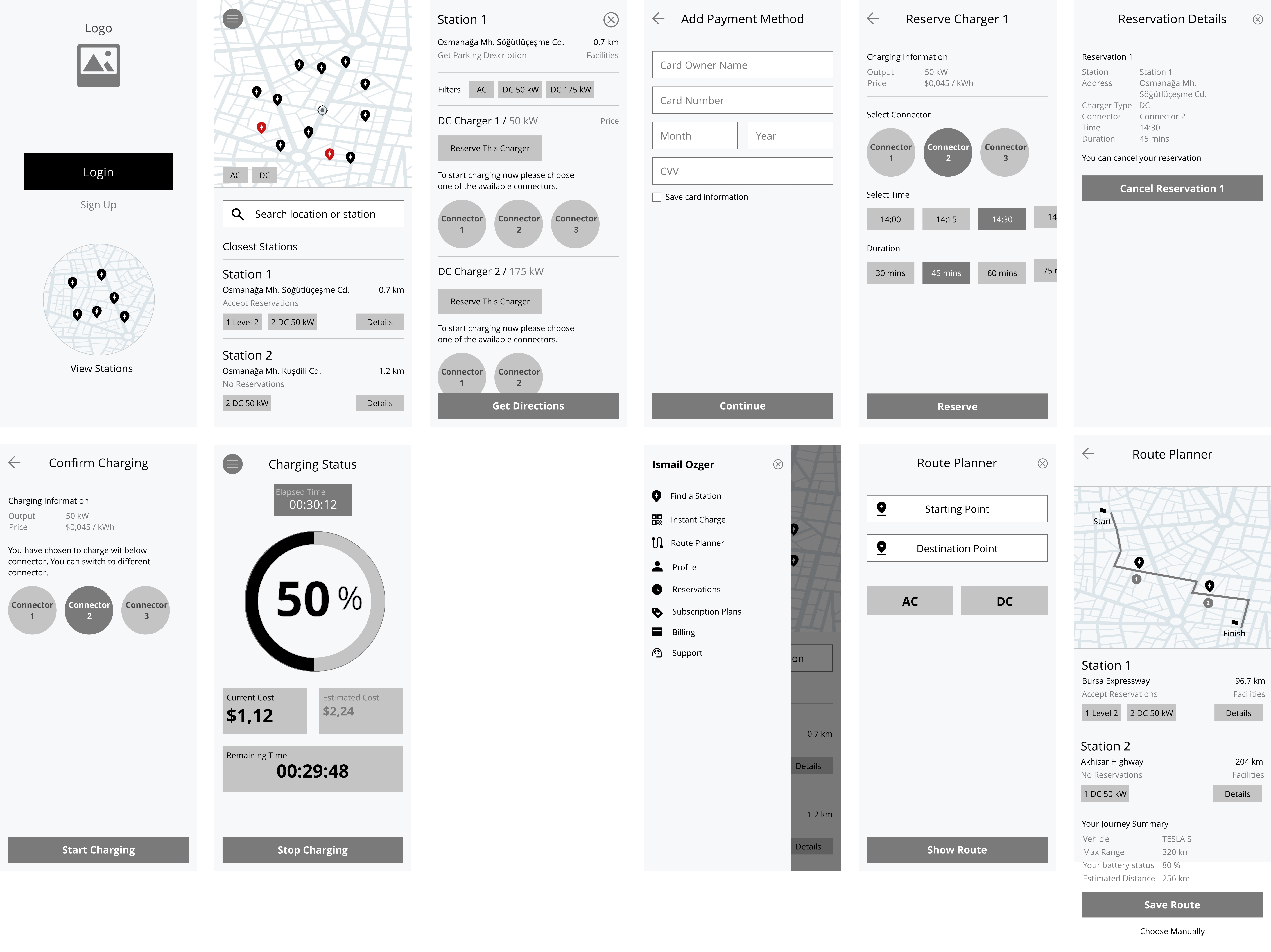 Wireframes